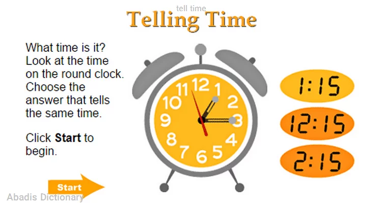 tell time